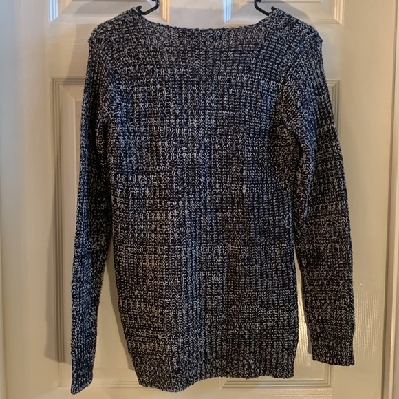 Destroyed Distressed Knit Sweater - Picture 4 of 8